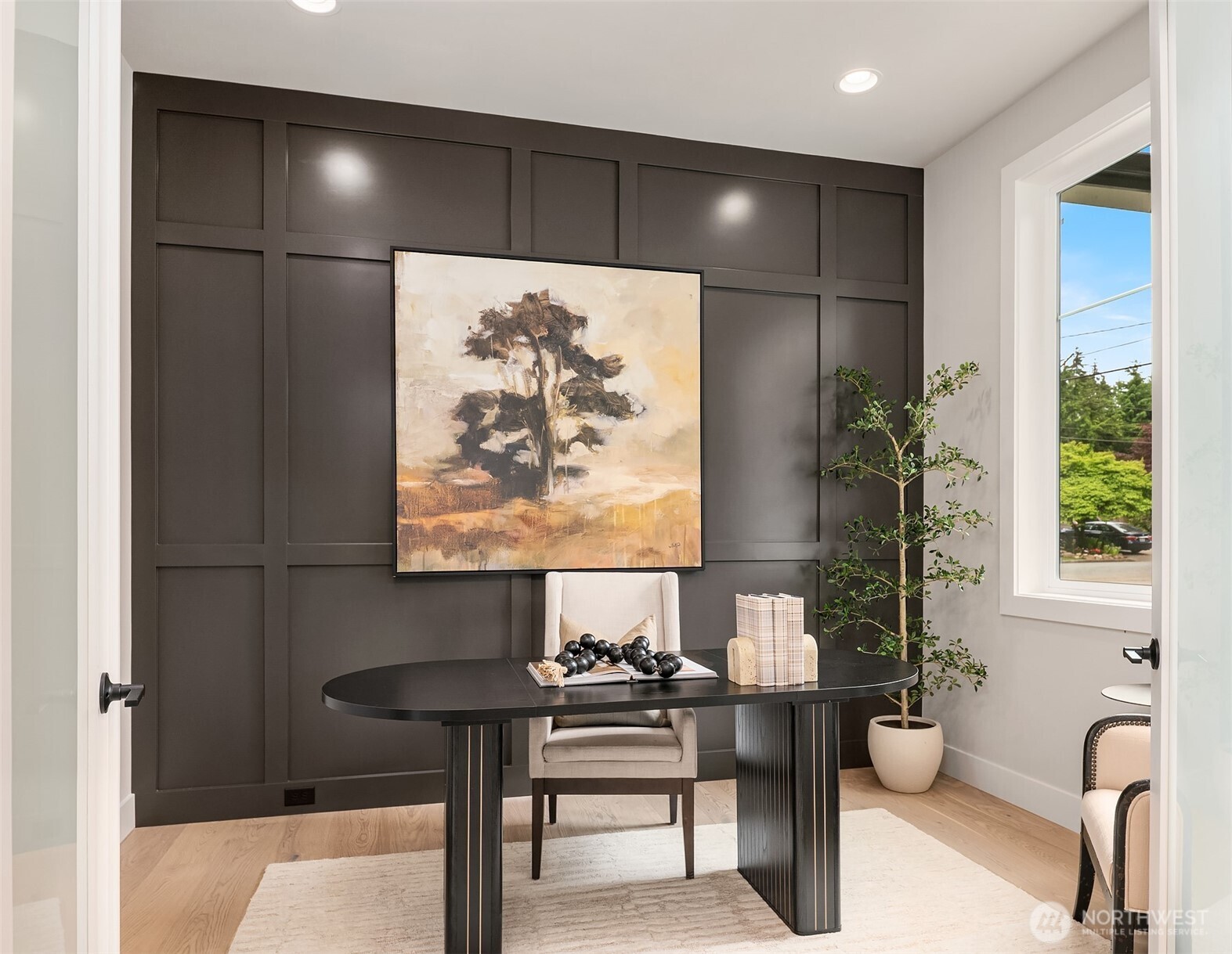 Main floor office.