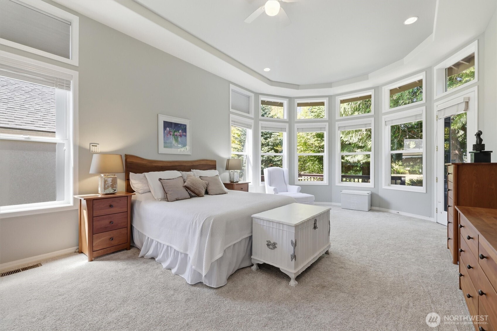 Spacious and bright primary suite!