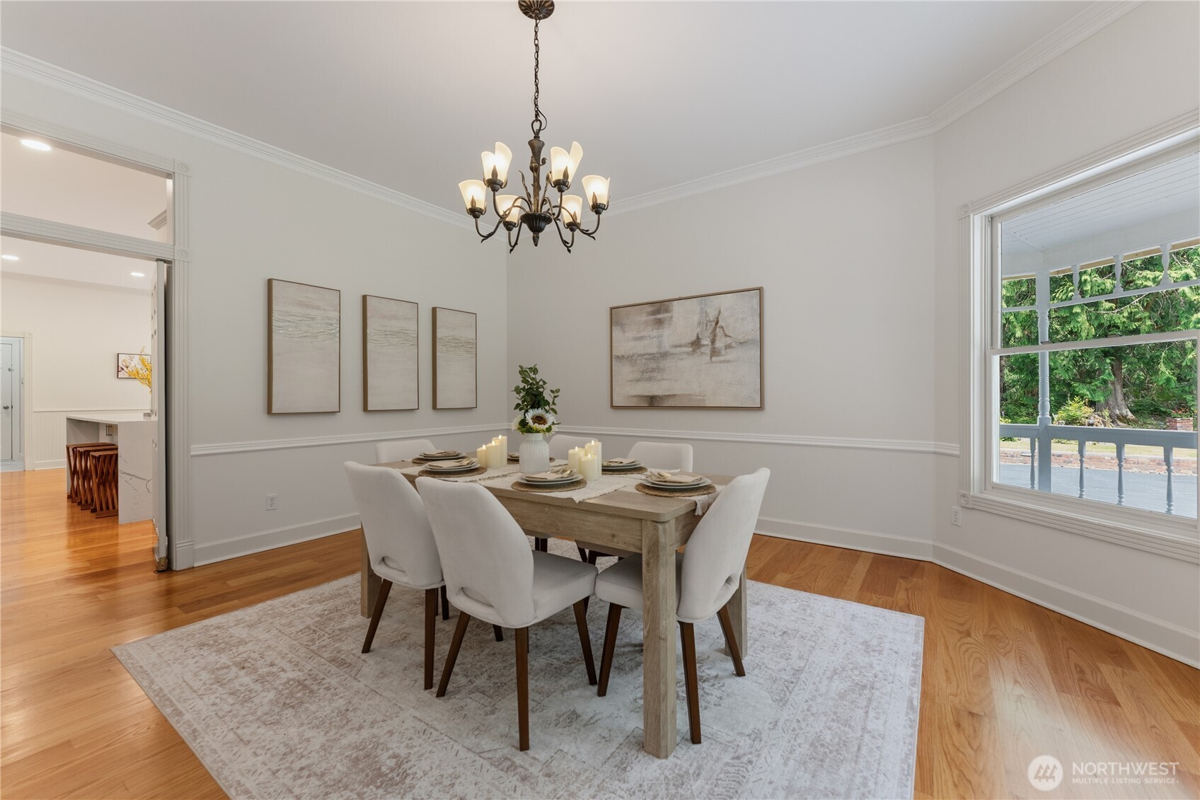 Elegant formal dining