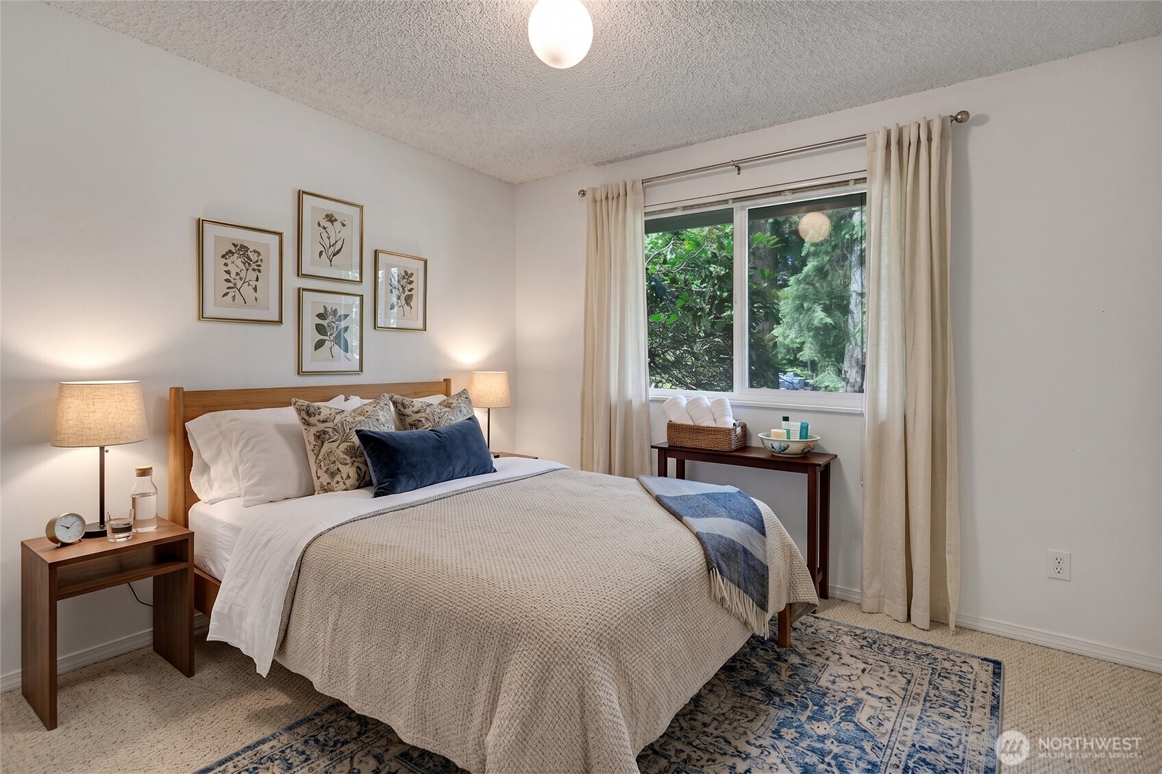 Virtually staged. Third bedroom