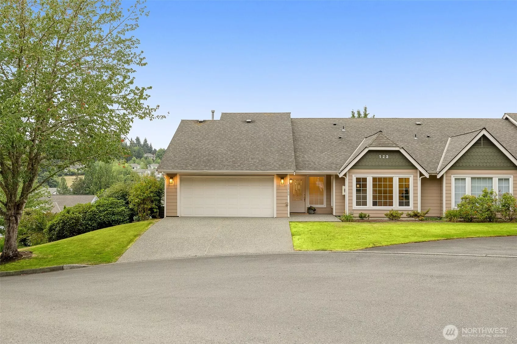 Private location at the top of Forest village