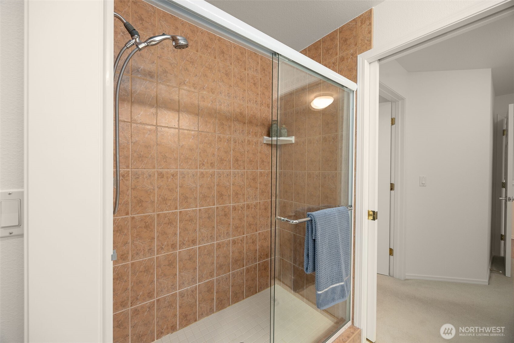 Large walk in shower