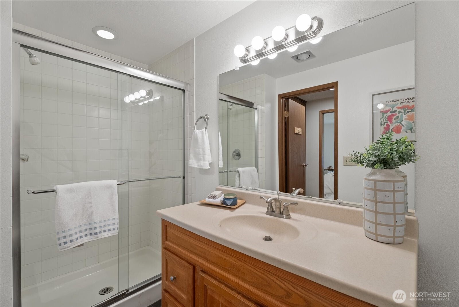 3/4 primary bathroom.