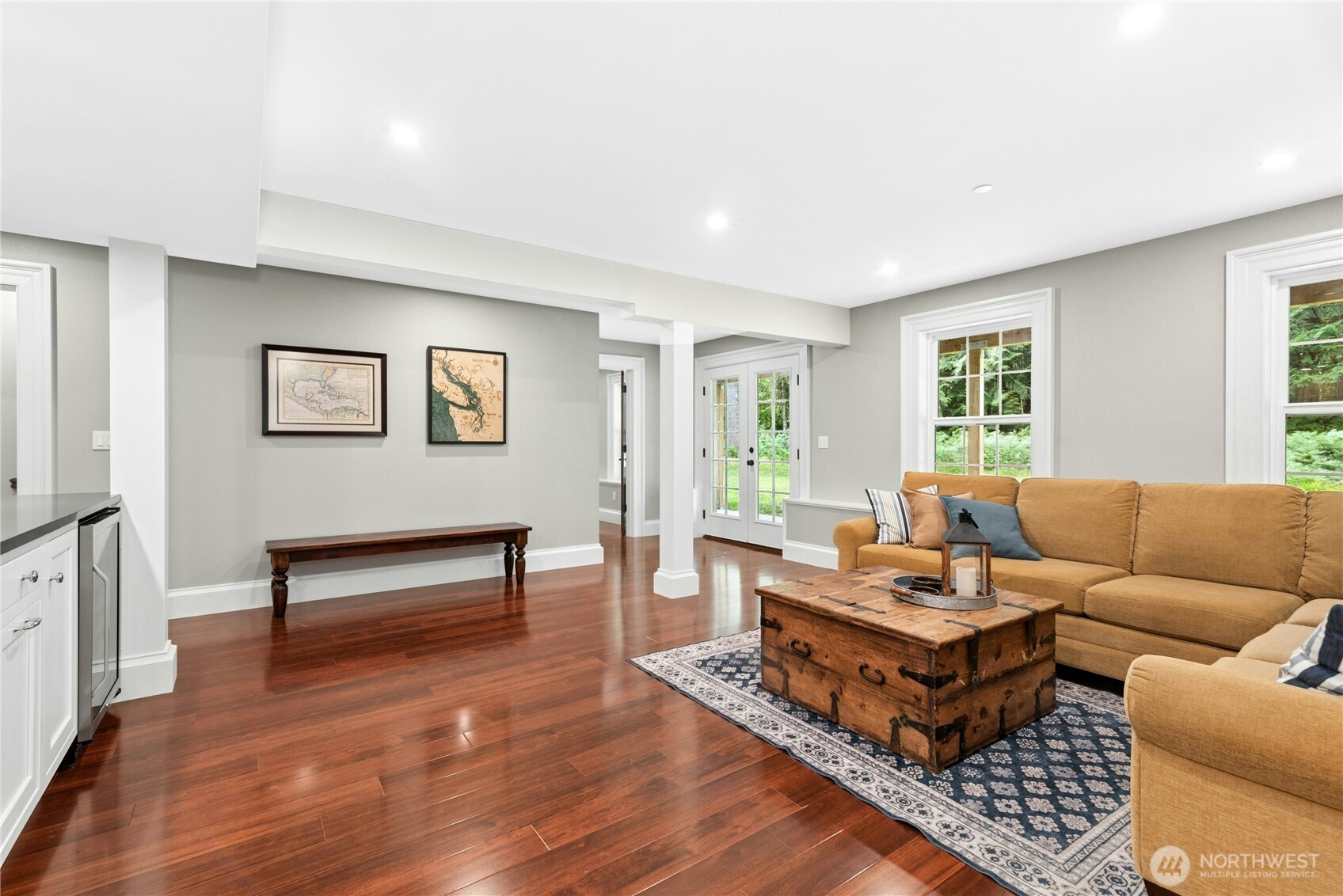 Family room - basement - with full walkout