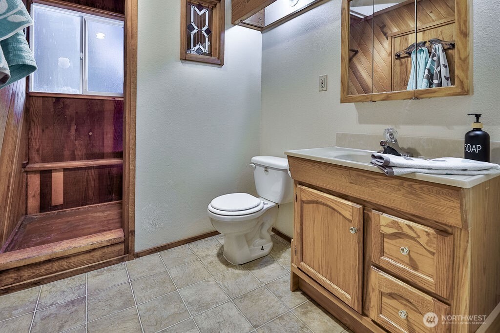 This utilities room is large enough to convert into a kitchenette for future flexibility potential. Perhaps rental income or multigenerational living.