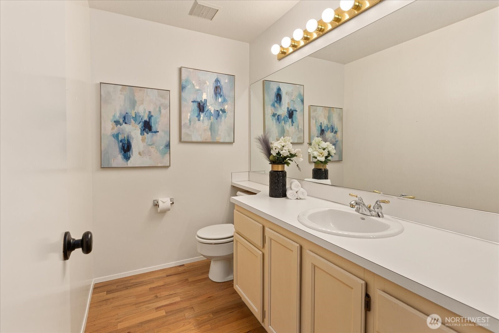 Downstairs half bath
