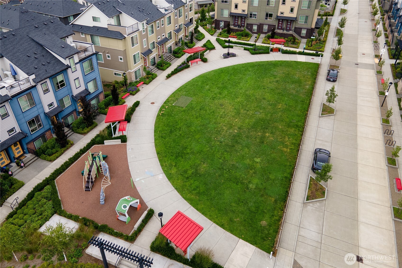 Convenient access to community parks.