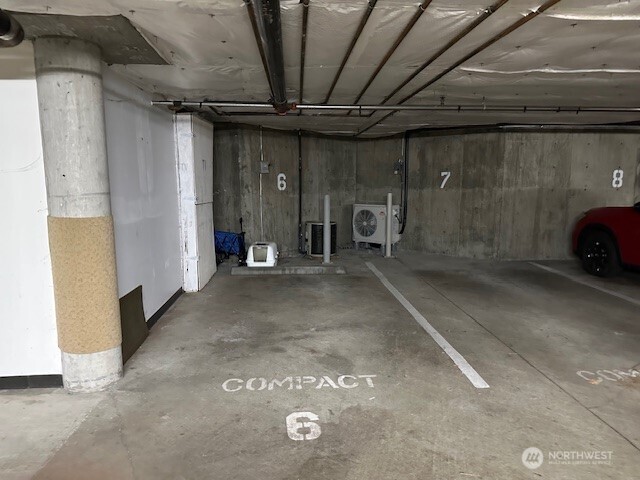 Garage Parking #6 and storage closet #6