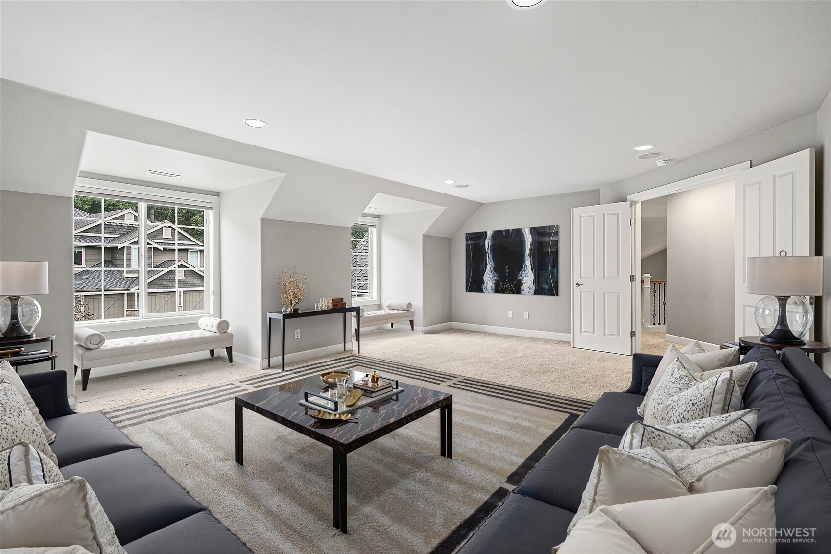 Very large Bonus Room upstairs.
