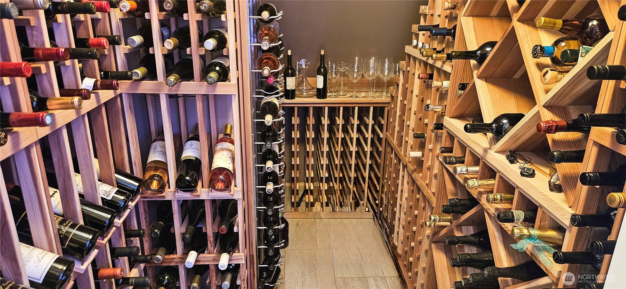 Wine storage room