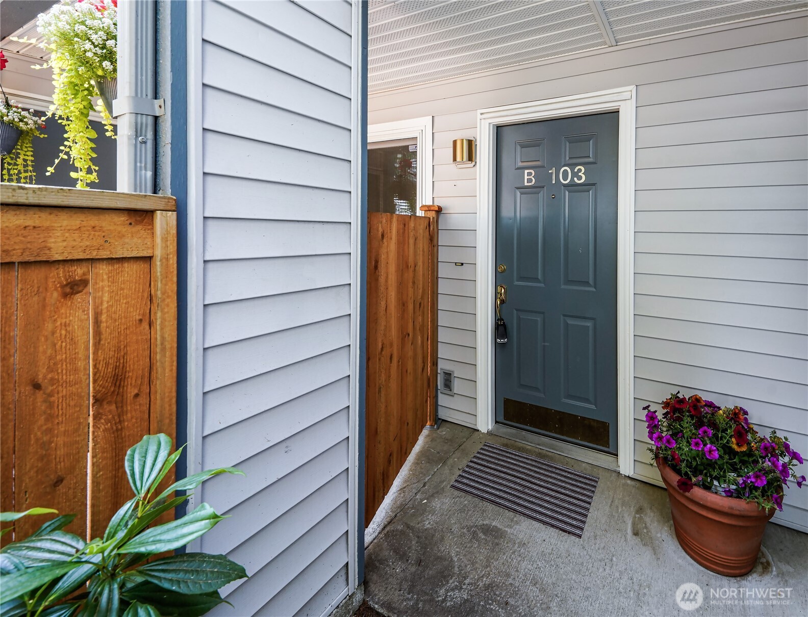 Beautifully updated unit offers one level living on the ground level.