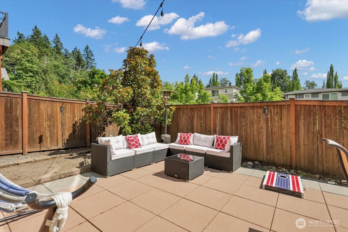 Low maintenance Backyard