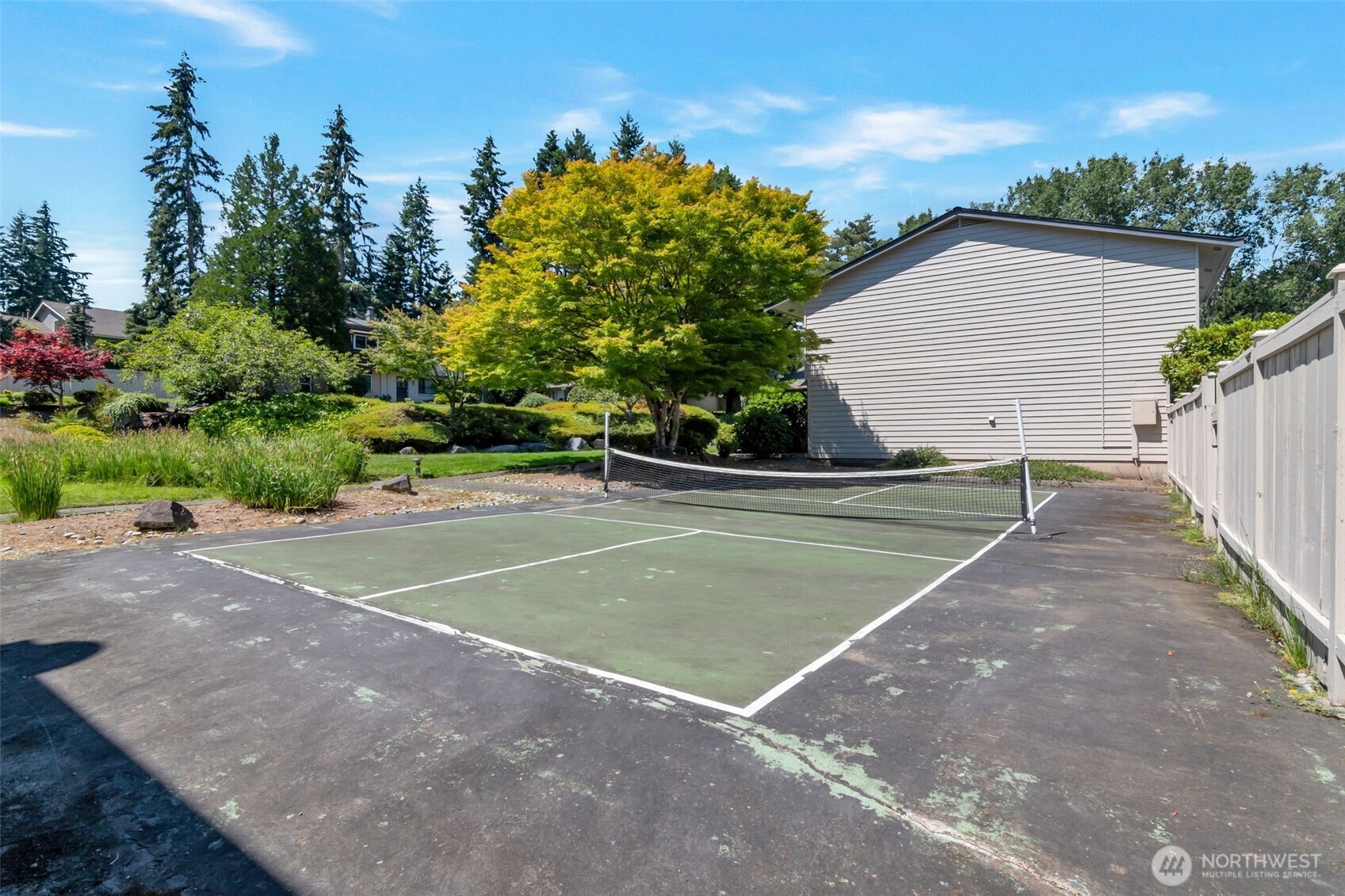 Pickleball court