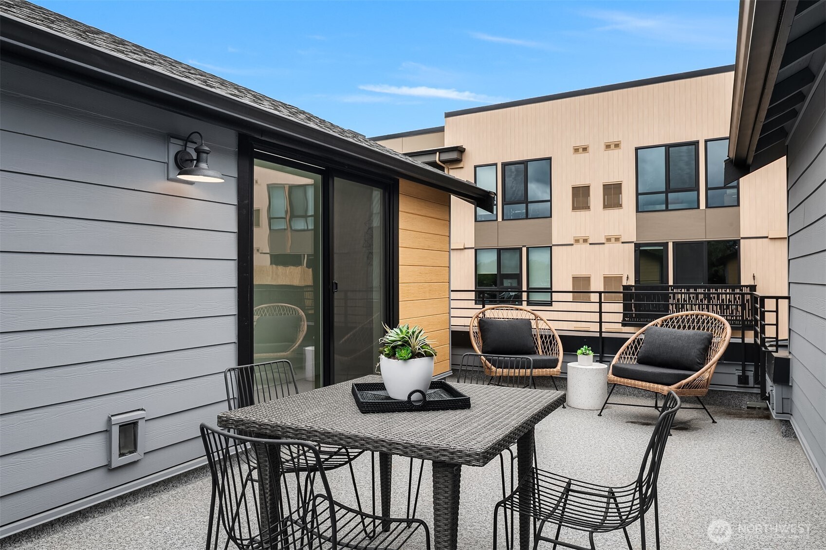 Stunning rooftop terrace