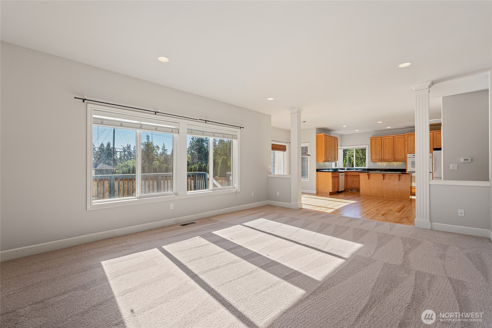 Family Room off kitchen