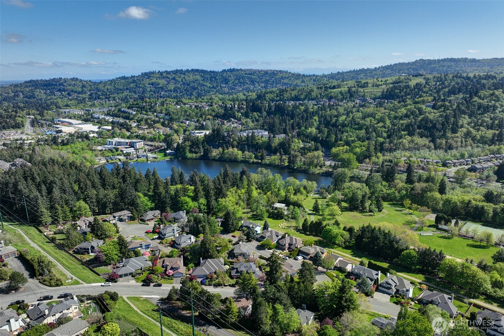 Great Olympus neighborhood location near Lake Boren Park.