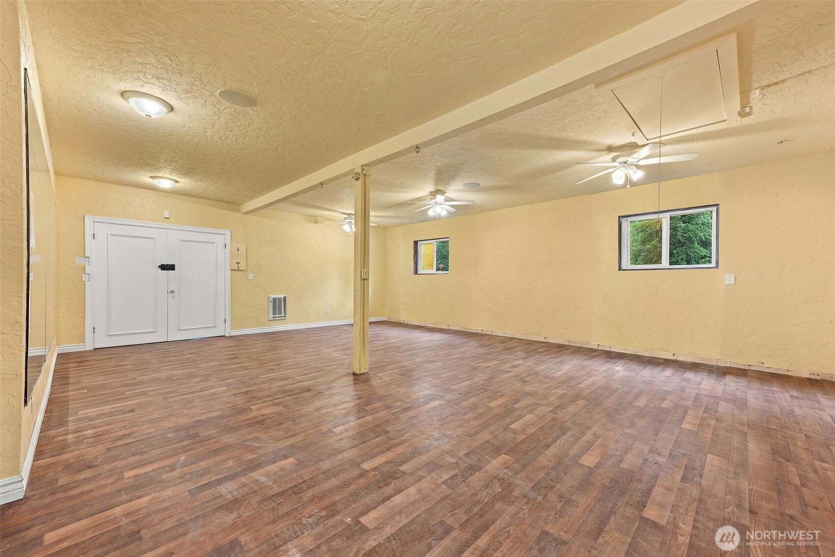 Lower level great room