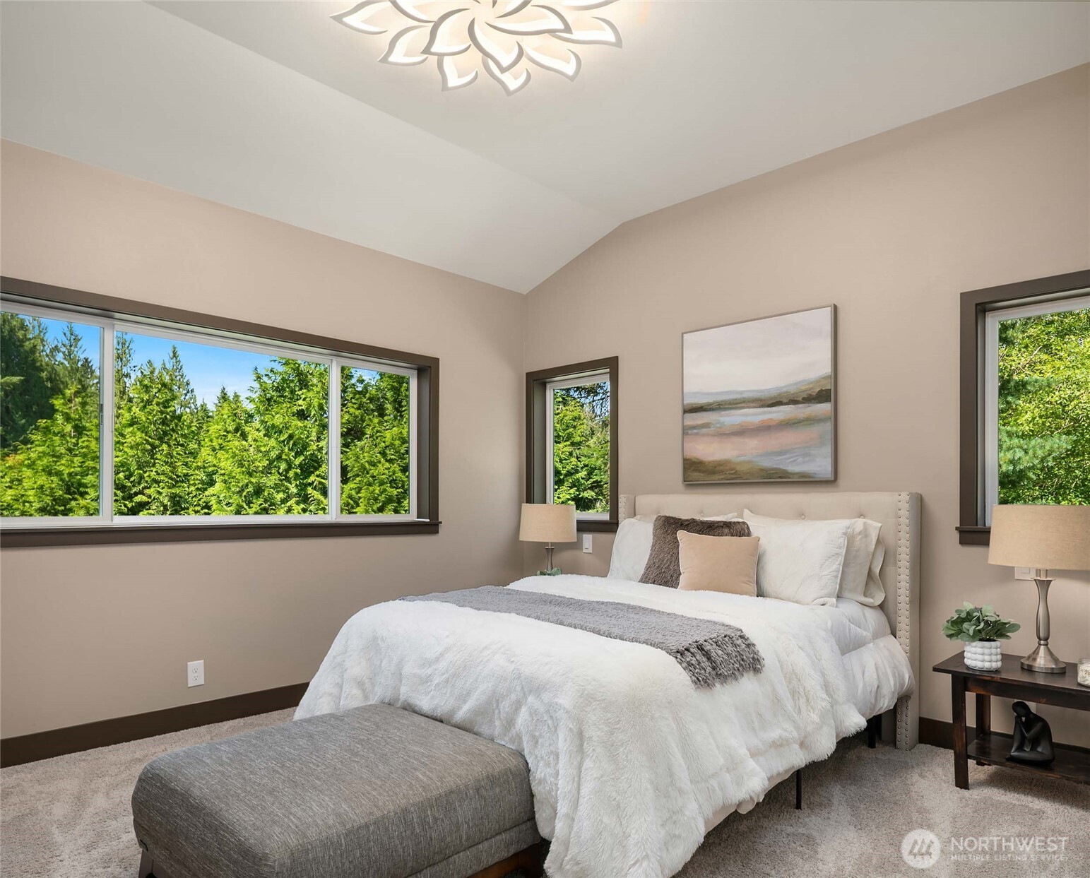 Primary Suite with custom lighting