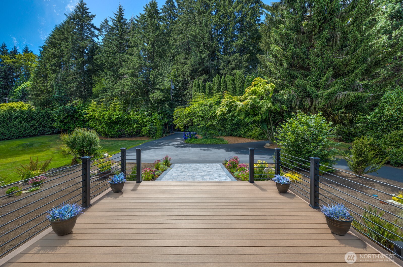 Scattered across this property you'll find...16 blueberry bushes, 3 large cherry trees, 7 apple trees a pear tree, huckleberries, blackberries and salmon berries