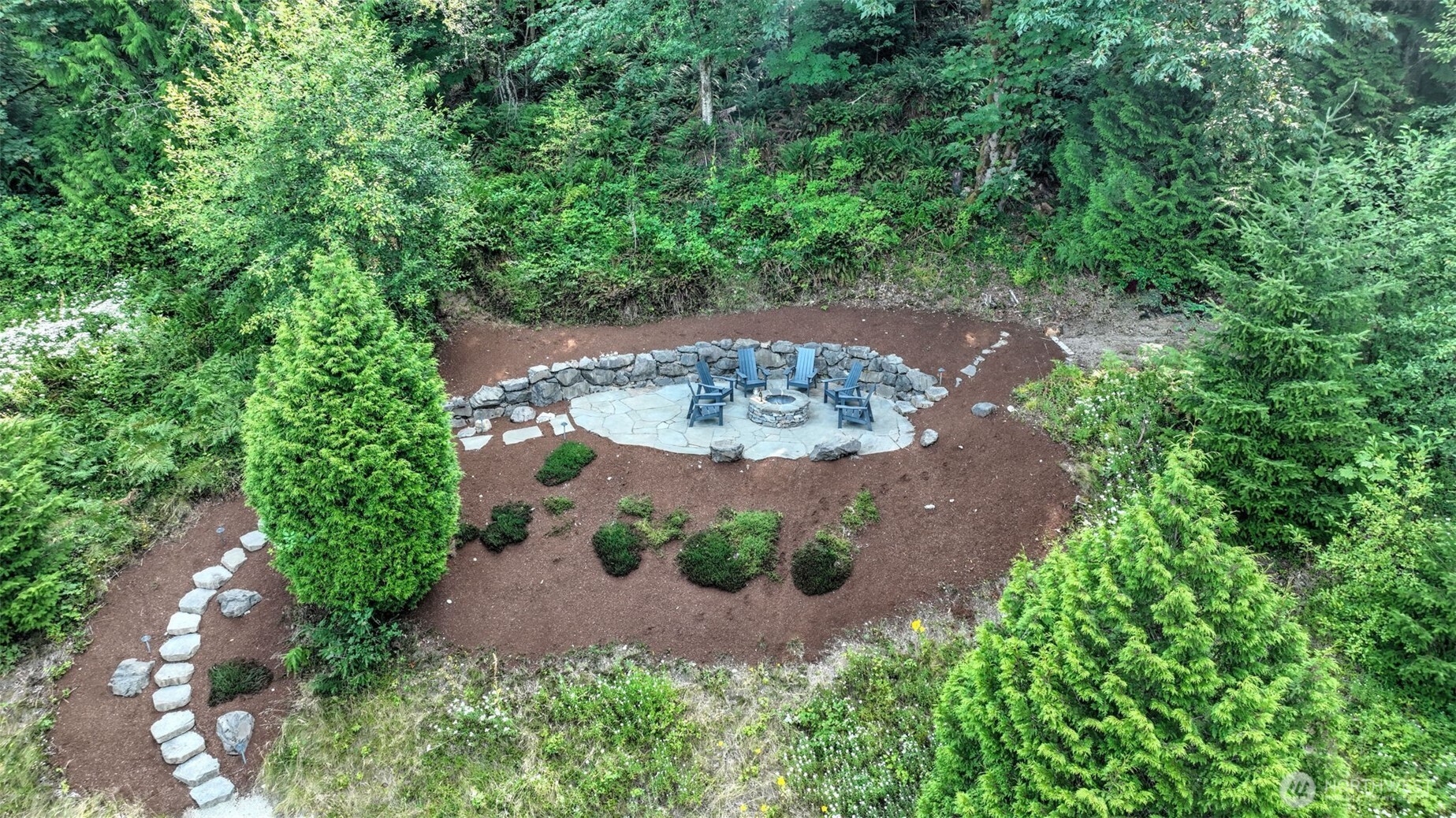 Firepit with territorial views!