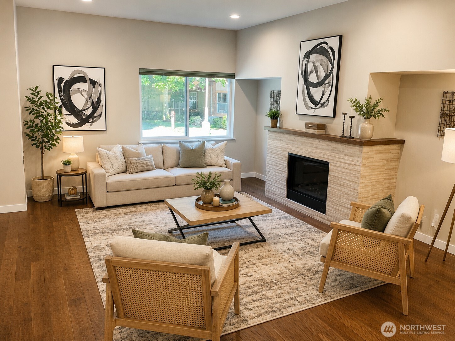 Welcome in to an inviting open-concept floor plan where modern design meets effortless functionality.