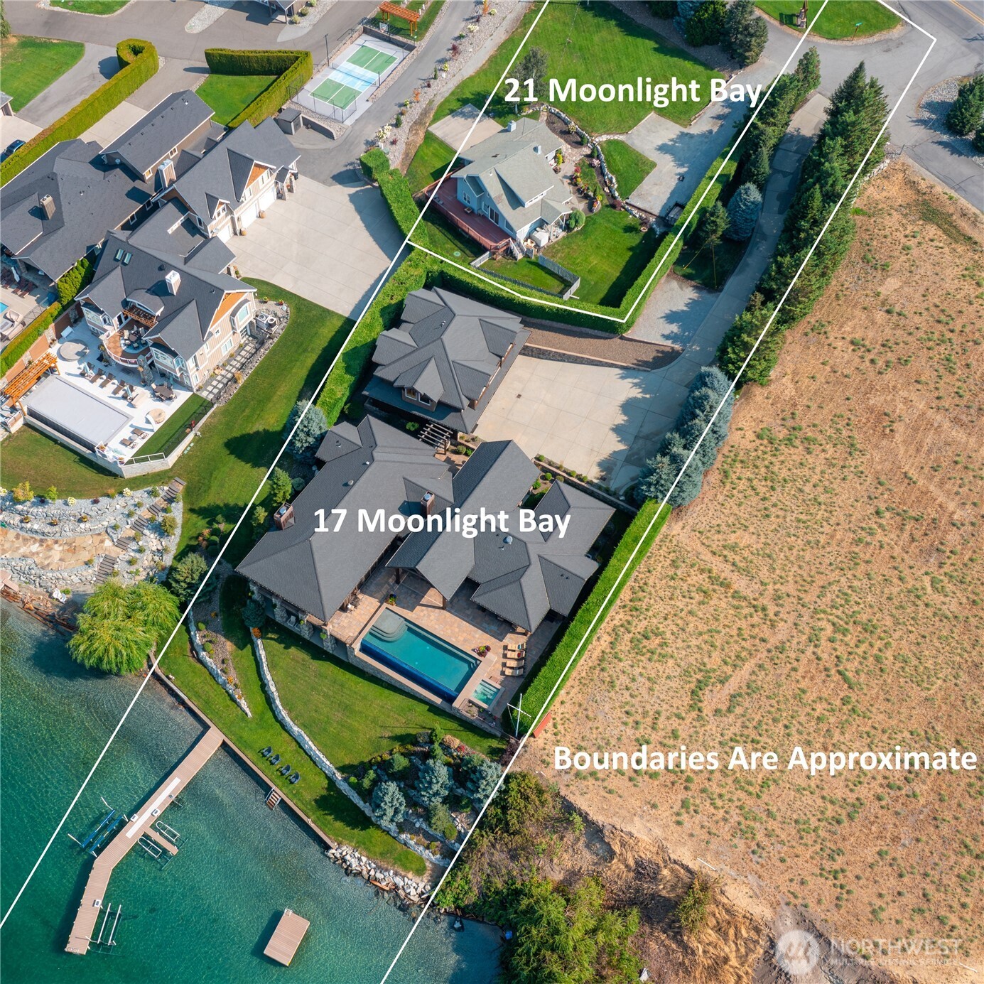 17 & 21 Moonlight Bay Lane properties