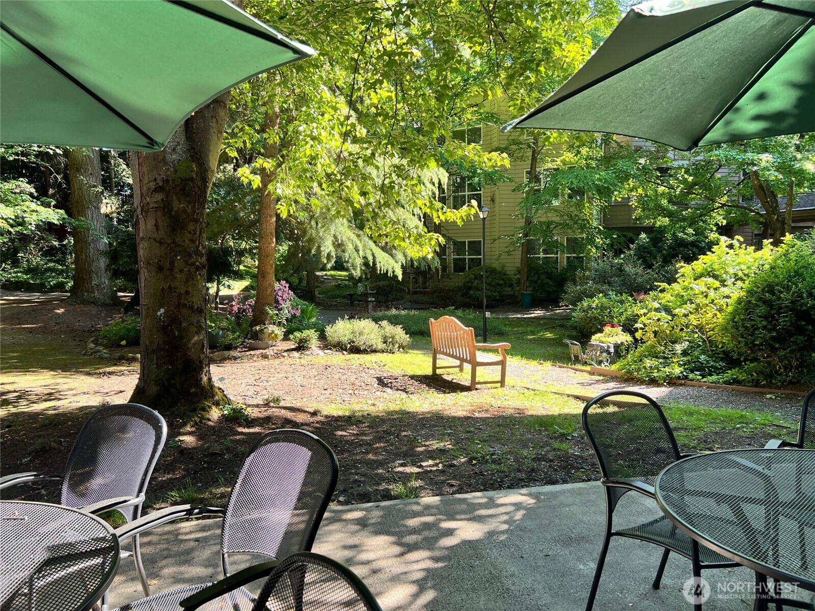 Patio in Center Building