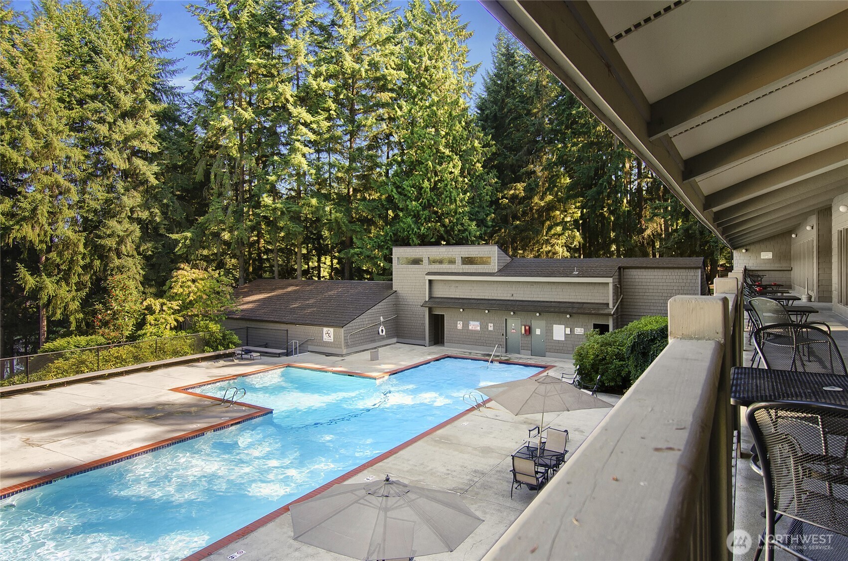 Large pool at the clubhouse