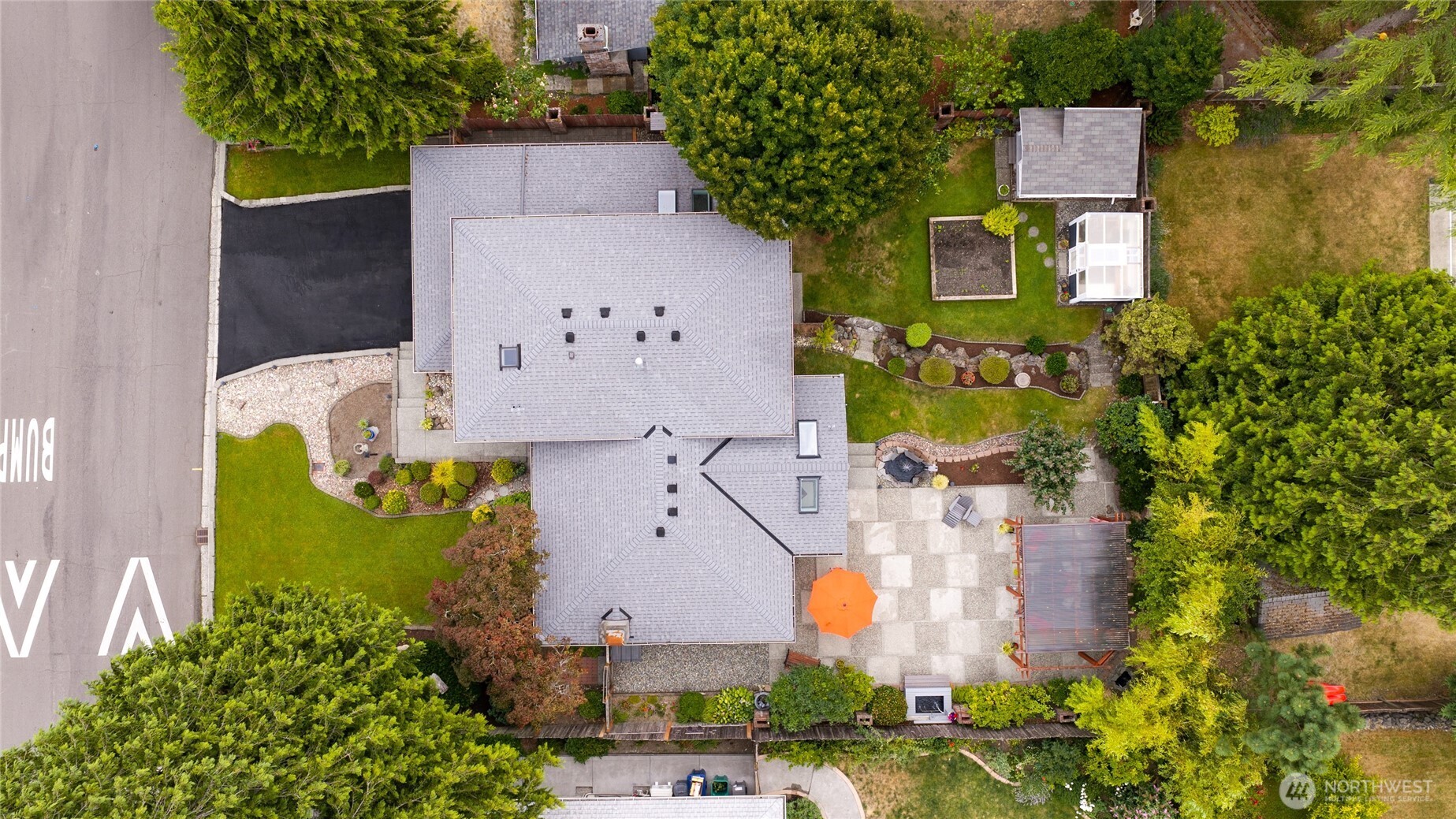 A completely private oasis with a large 8100 sq. ft. lot and close to shopping.