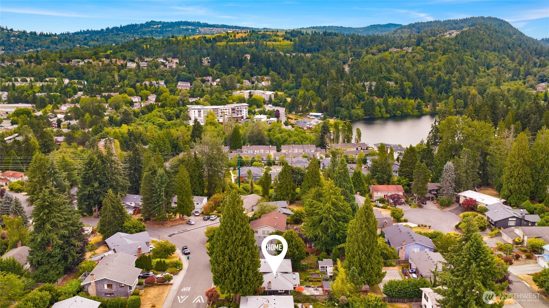 Sited on a large lot in a quiet residential neighborhood close to shopping, restaurants, parks, and schools. Amazing location!