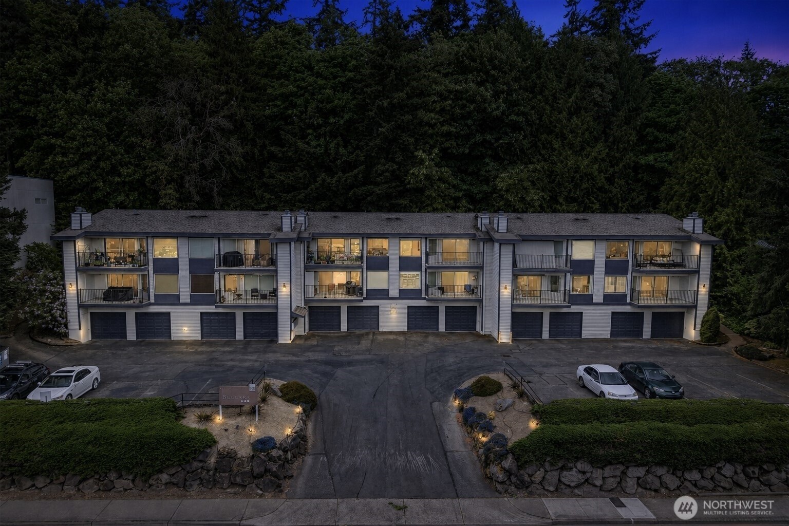 Samll Size Complex with clean HOA and 2 Assigned parkings, and guest parking on site.