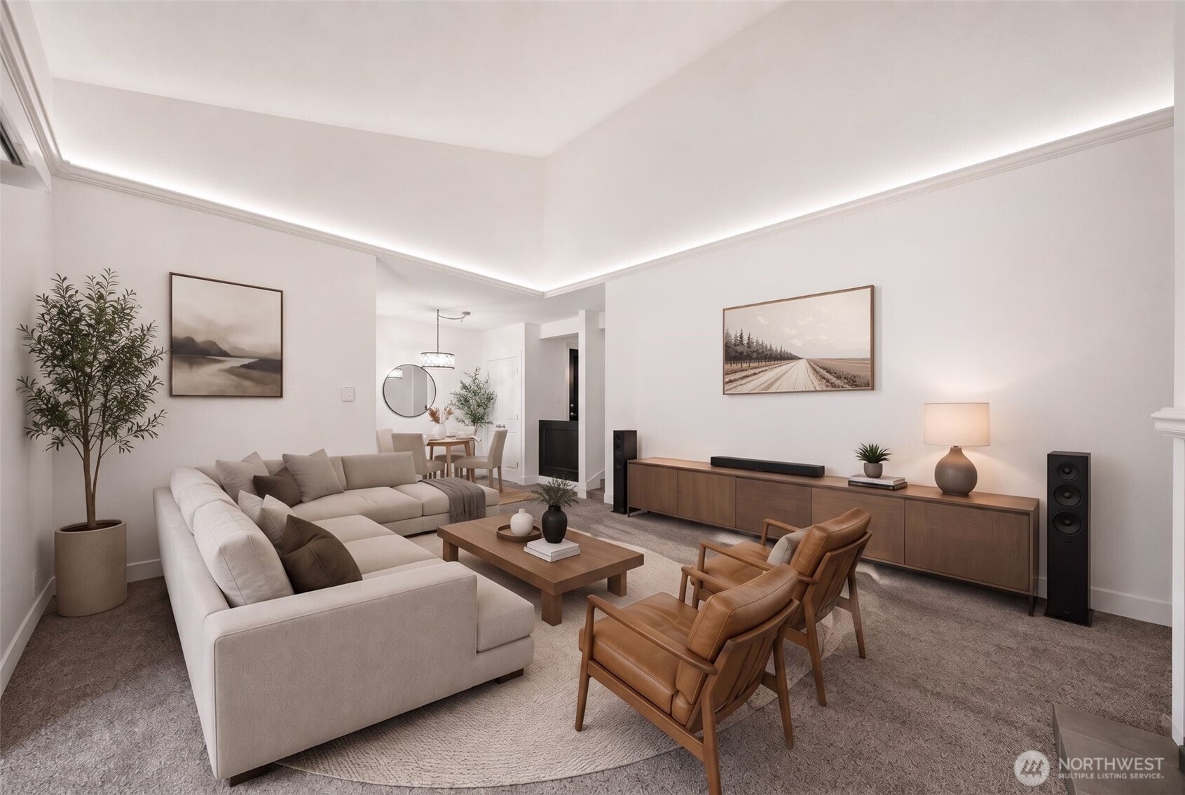 Living room - unstaged
