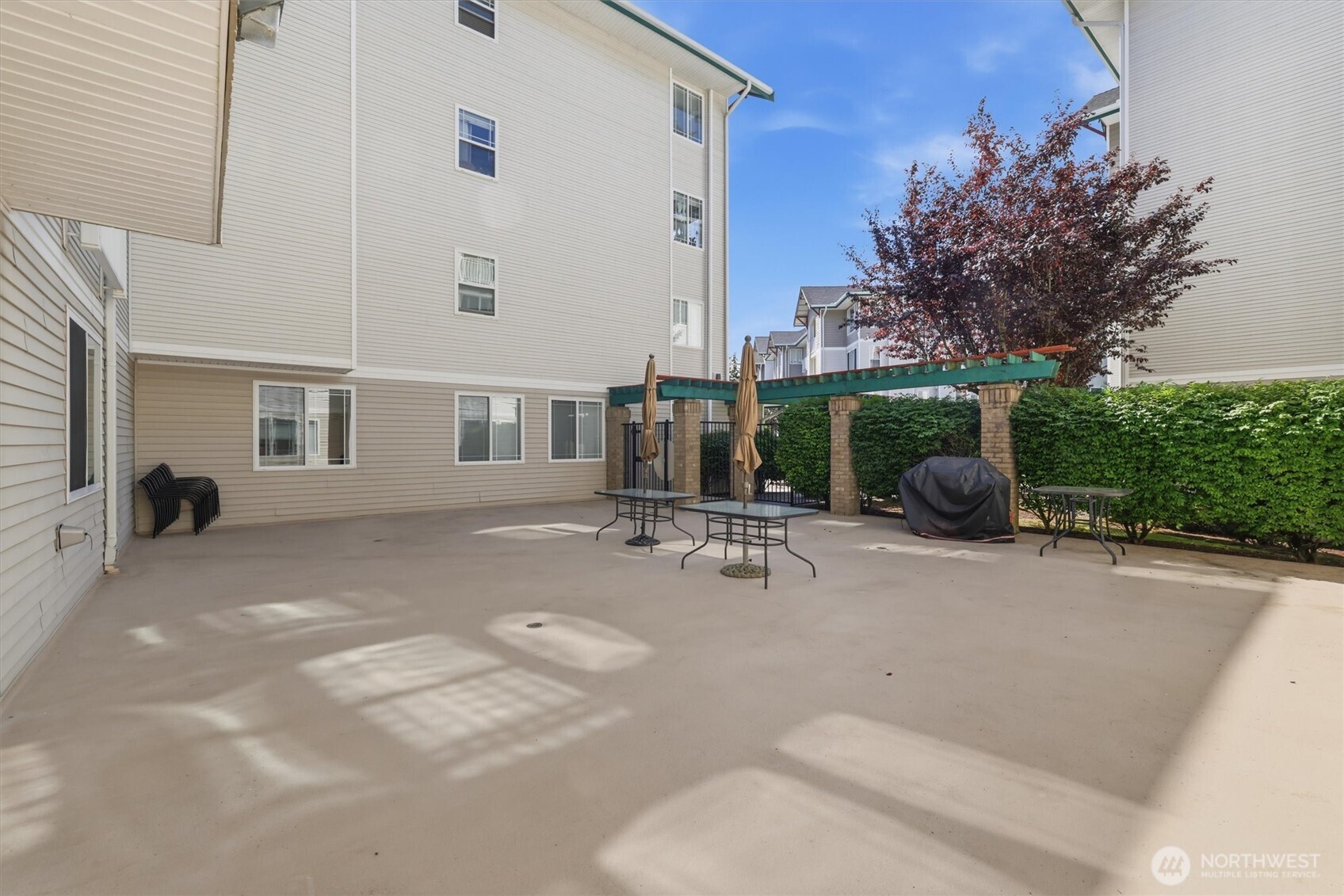 Patio space for barbecue and year-round entertainment!