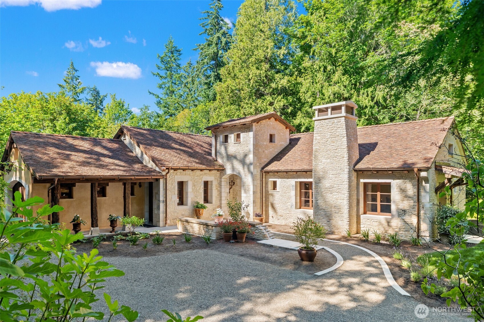 Authentic European architecture brought to life through historic materials and master craftsmanship.