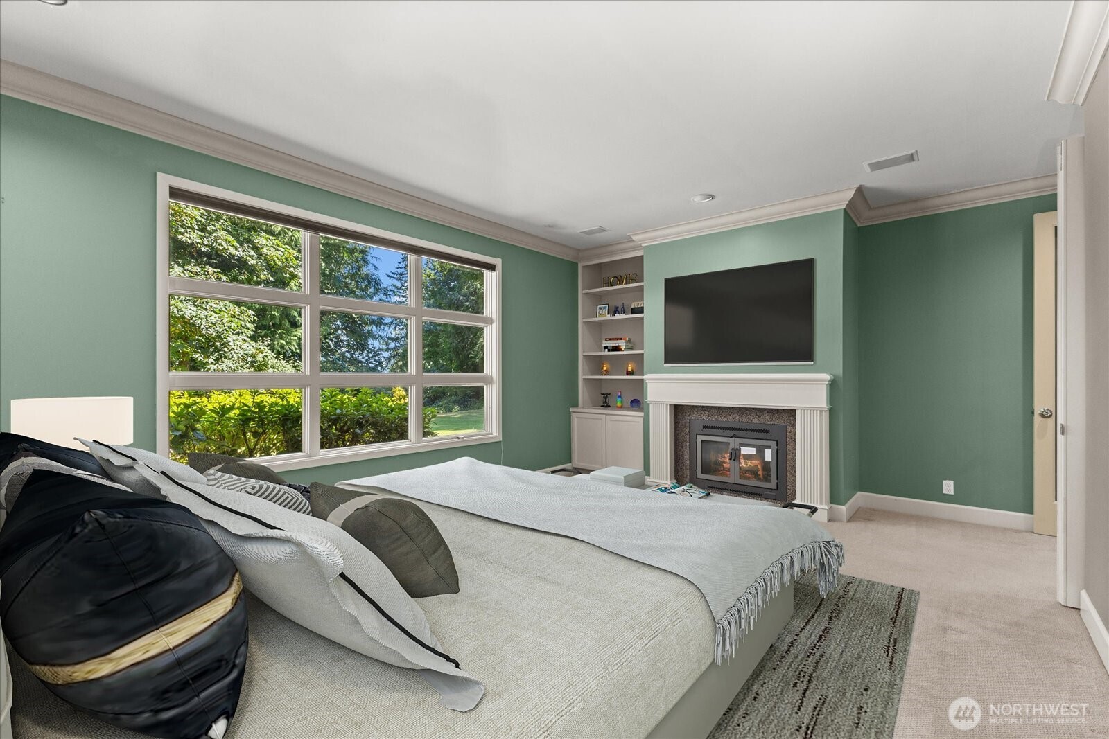 Primary Bedroom (virtually staged)