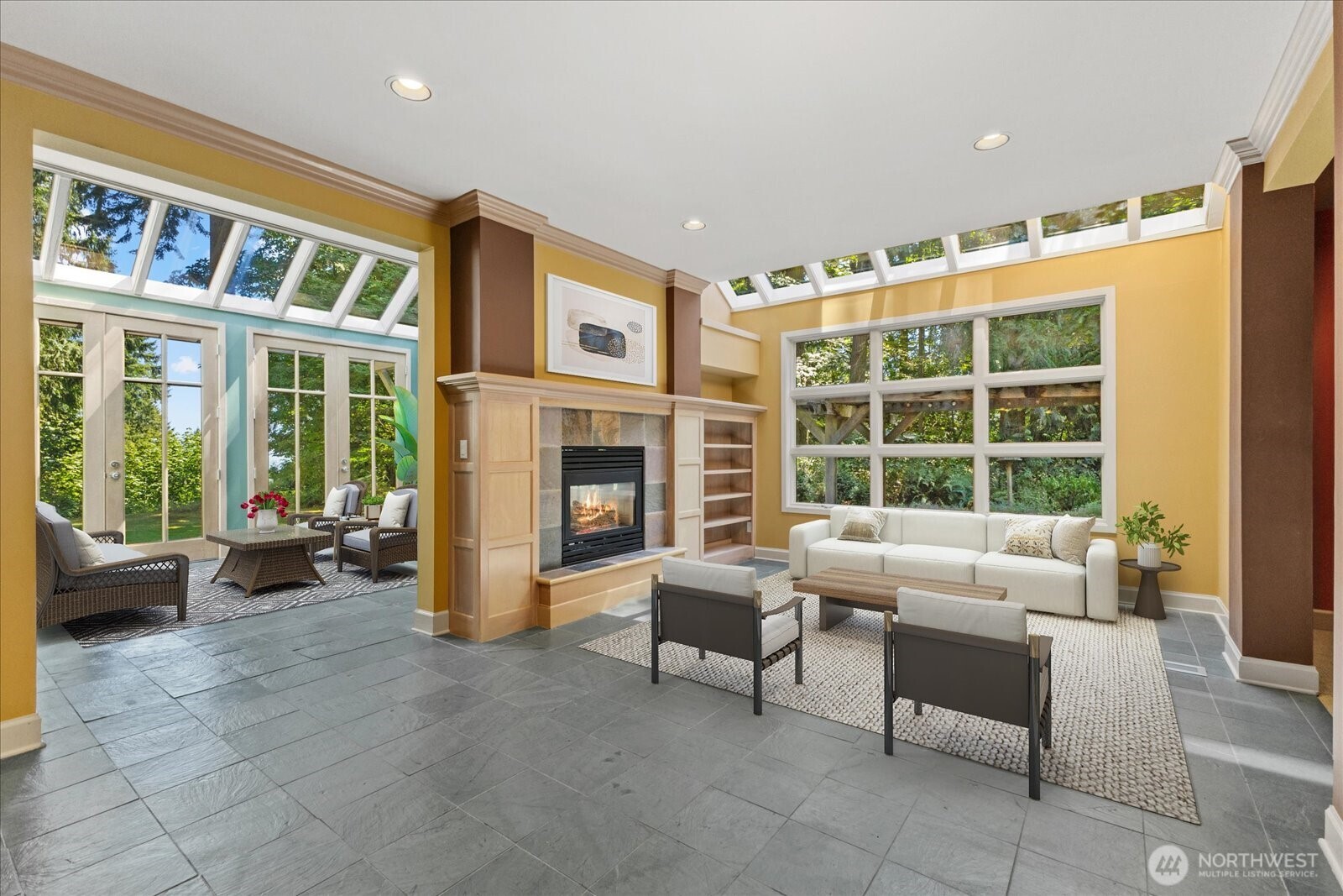 Sitting room (virtually staged)