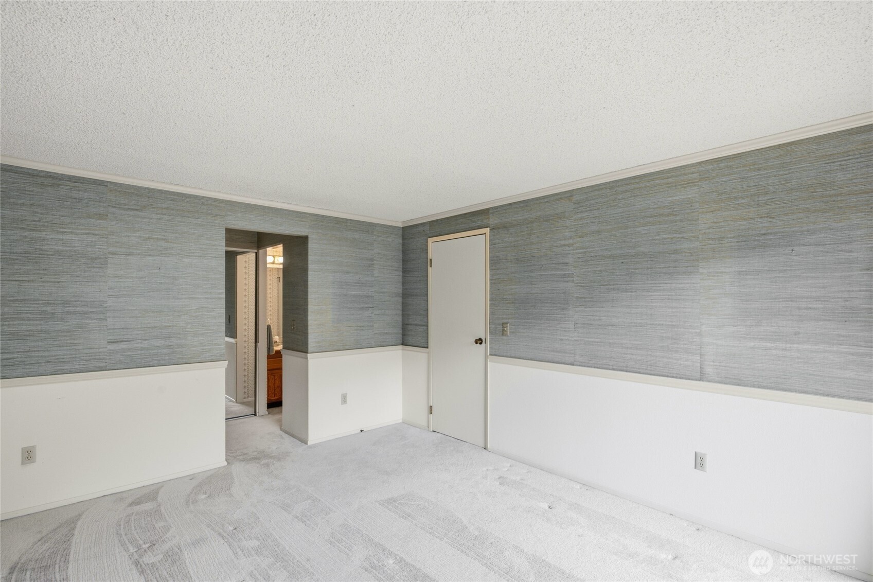 Second bedroom, well proportioned with generous closet space.