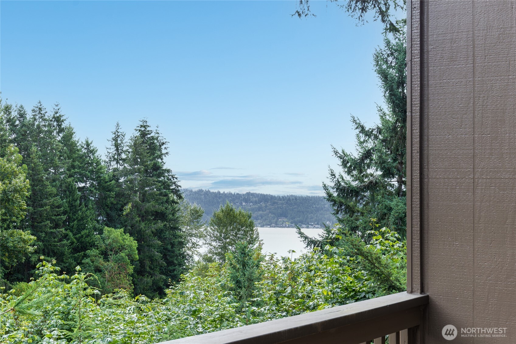Peekaboo Lake Sammamish view.