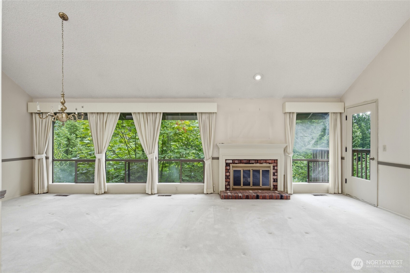 Vaulted ceilings, skylights and a whole lot of light.