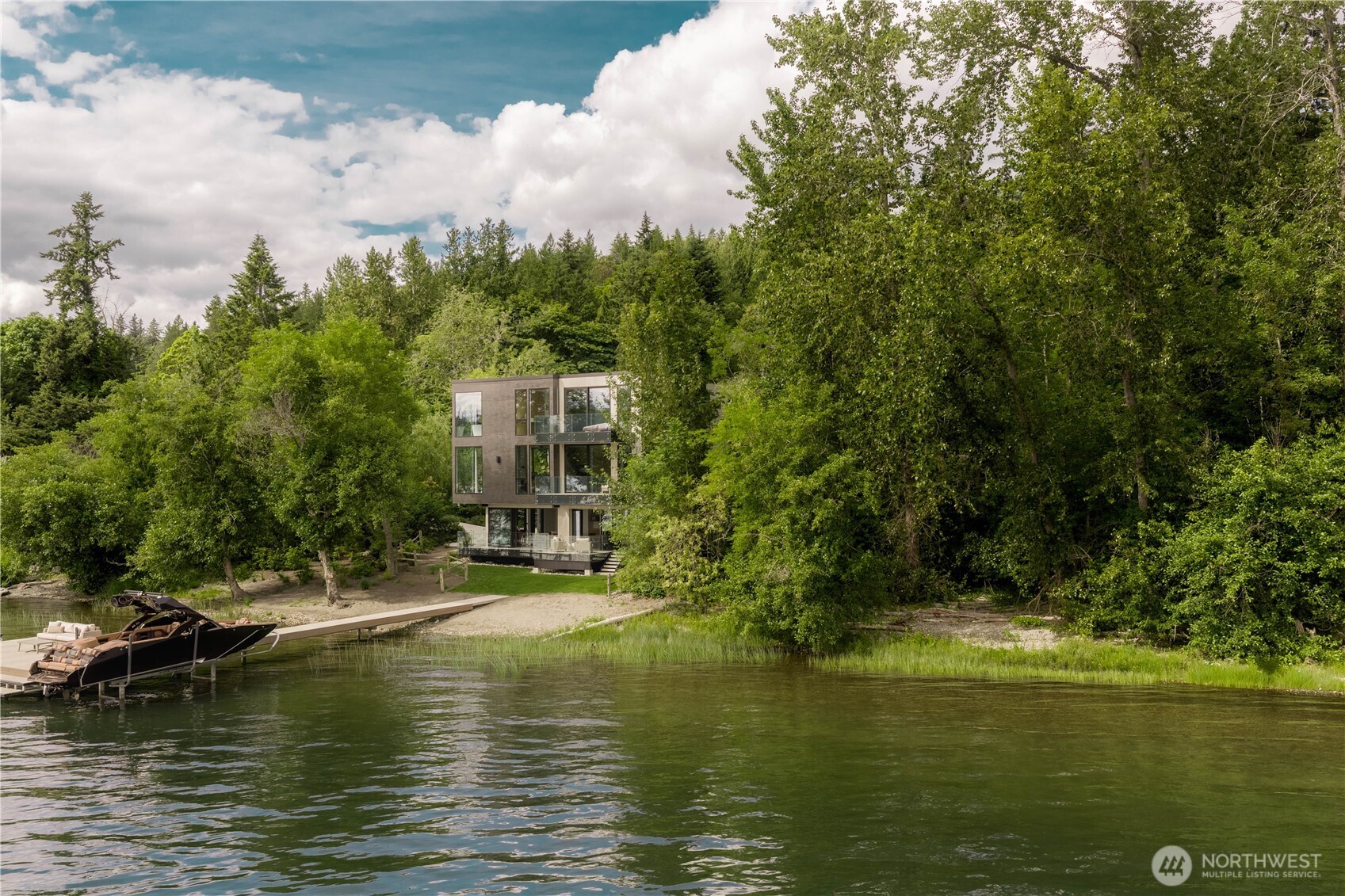 At the center of one of the country's most dynamic regions, a private preserved shoreline like this feels increasingly rare.