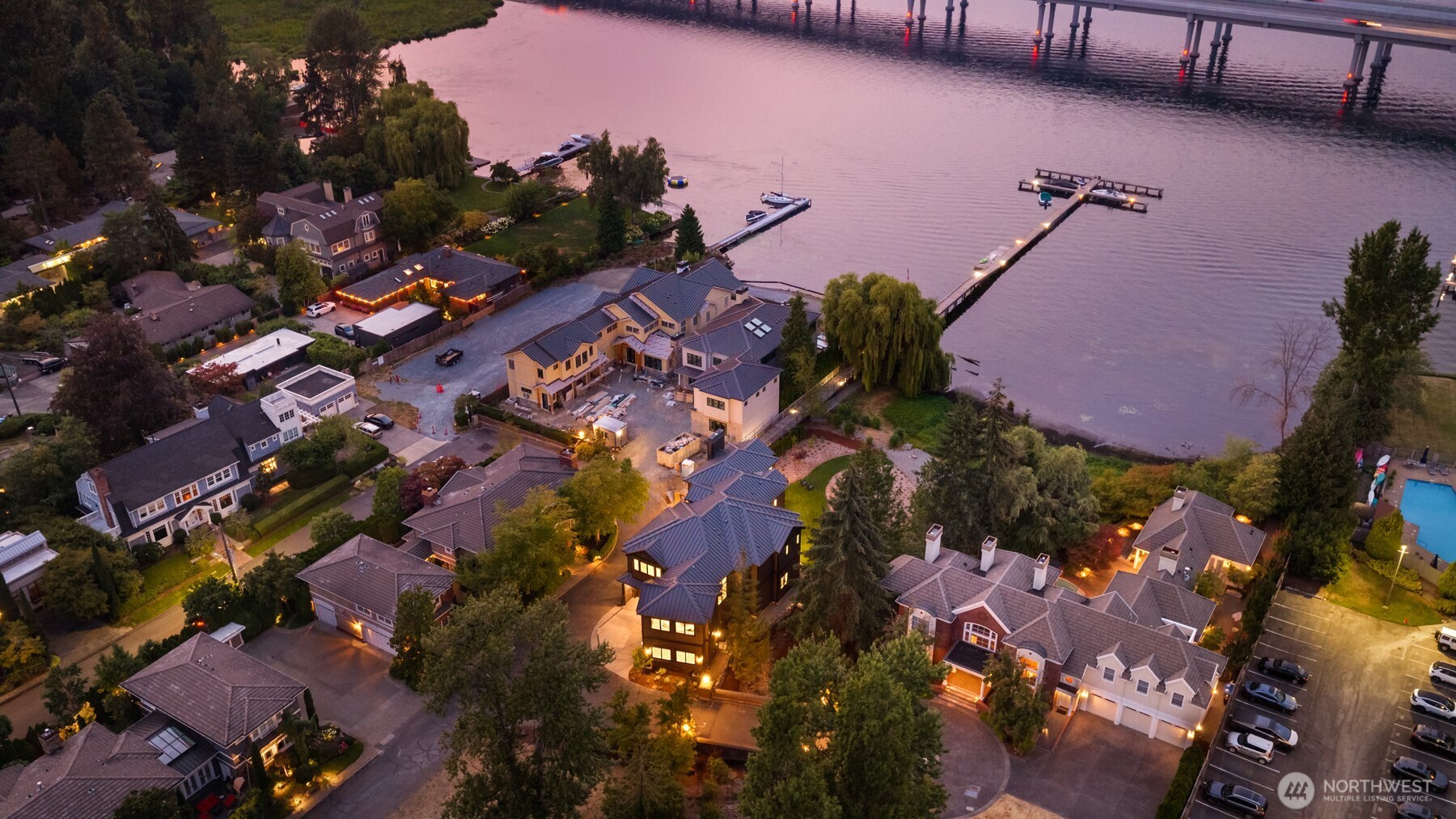 A private gated waterfront estate is born.