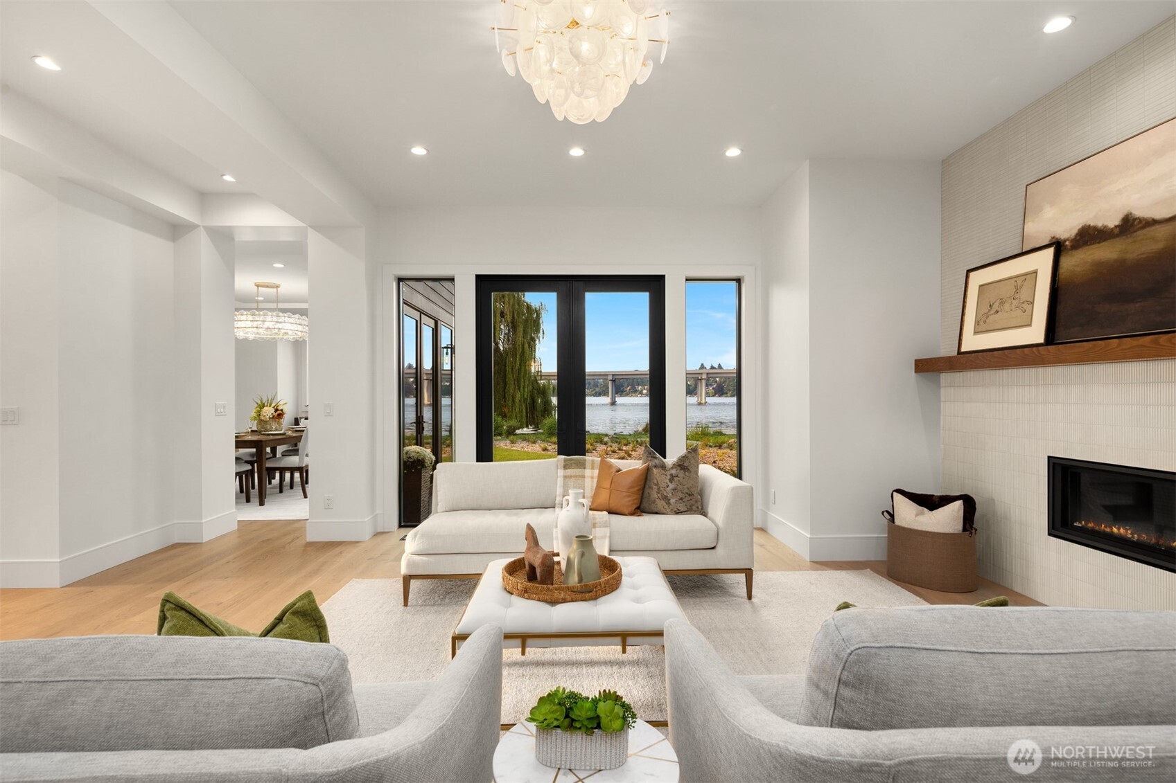 A water-view-focused layout promises to elevate your indoor-outdoor experience from the family room and kitchen.