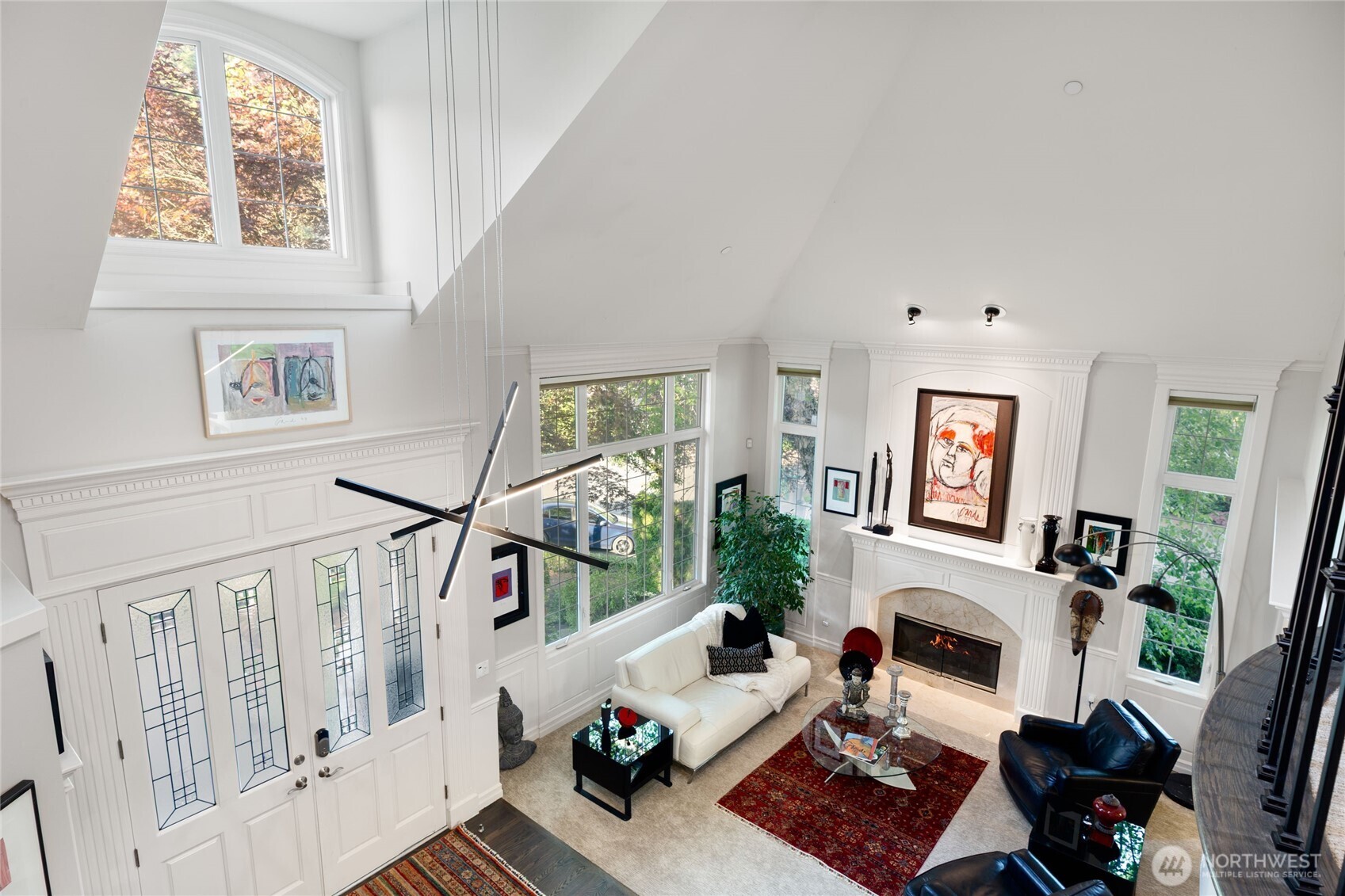 2nd story bonus room currently used as an office