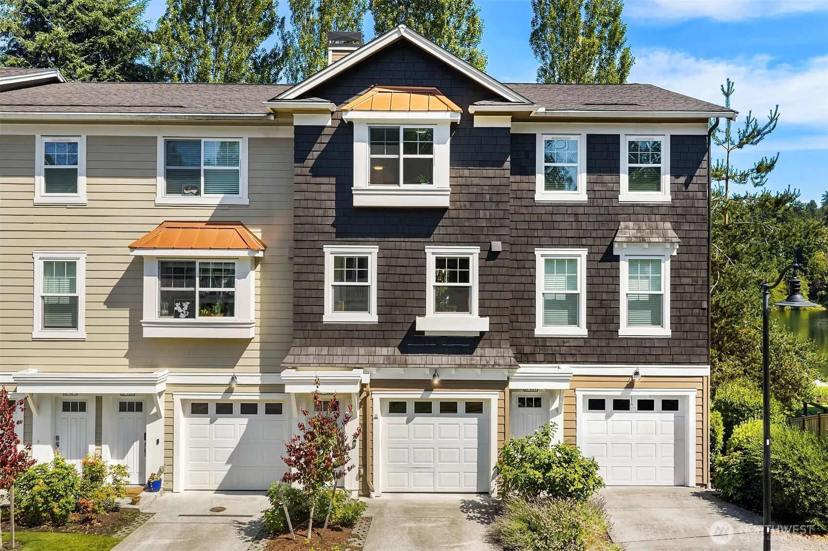 Unit B102 - the best looking townhome you've seen. Full interior remodel inn 2024 and views overlooking Lake Boren