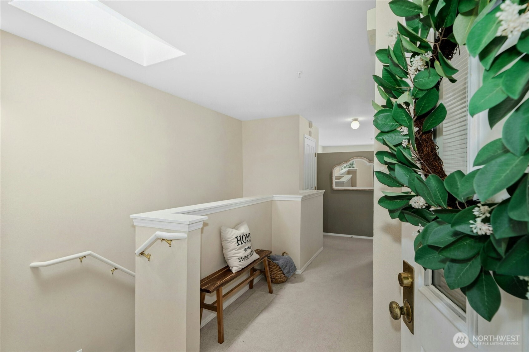 Main floor entry