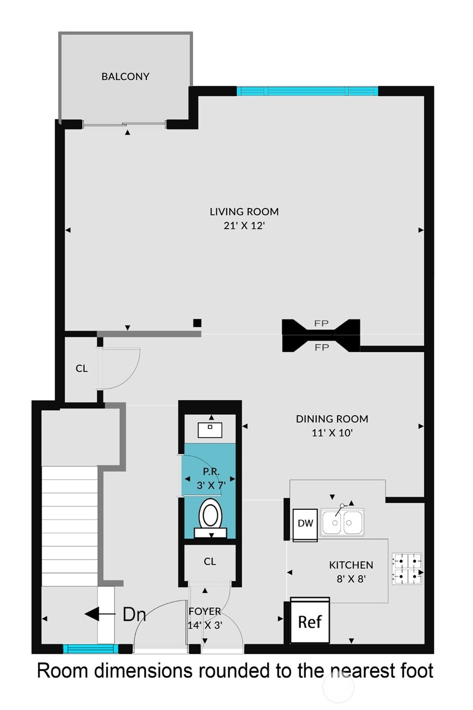Main level