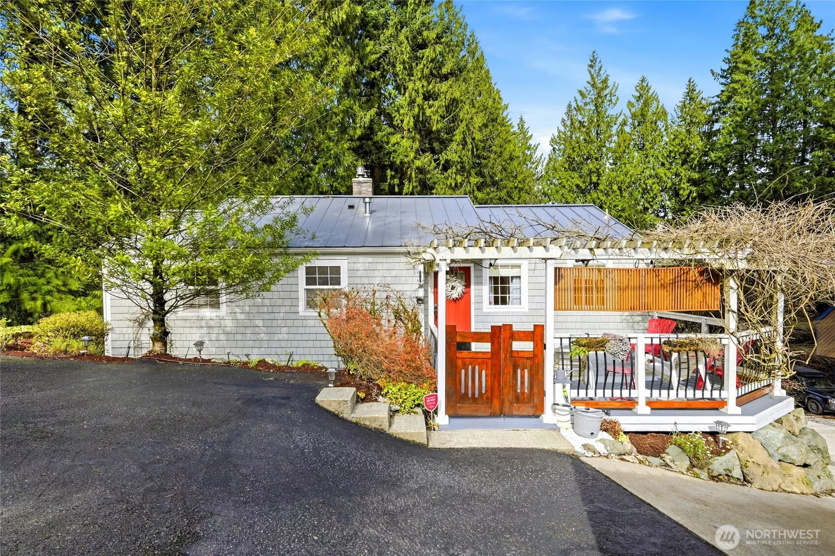 Pic of the front of the home and home has two entrances.  Property can be subdivided or build your own ADU or DADU! Come check it out today.
