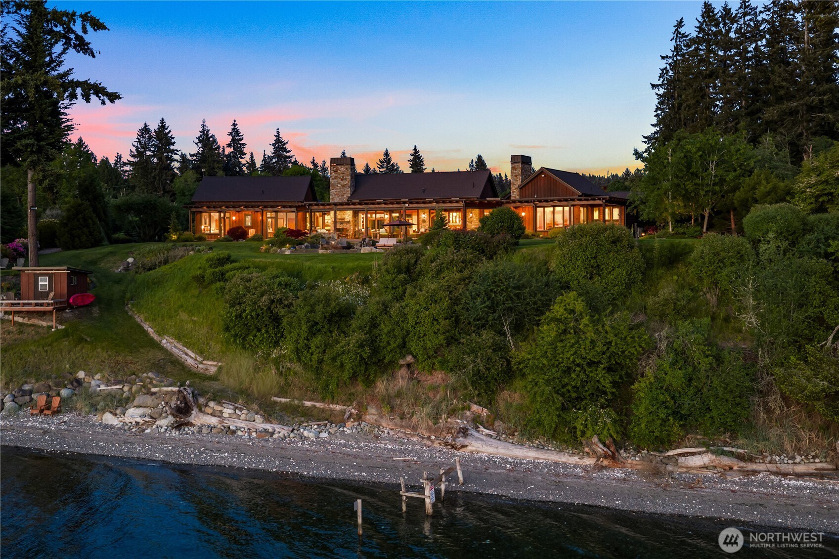 One of the finest waterfront estates ever offered for sale in Kitsap County.