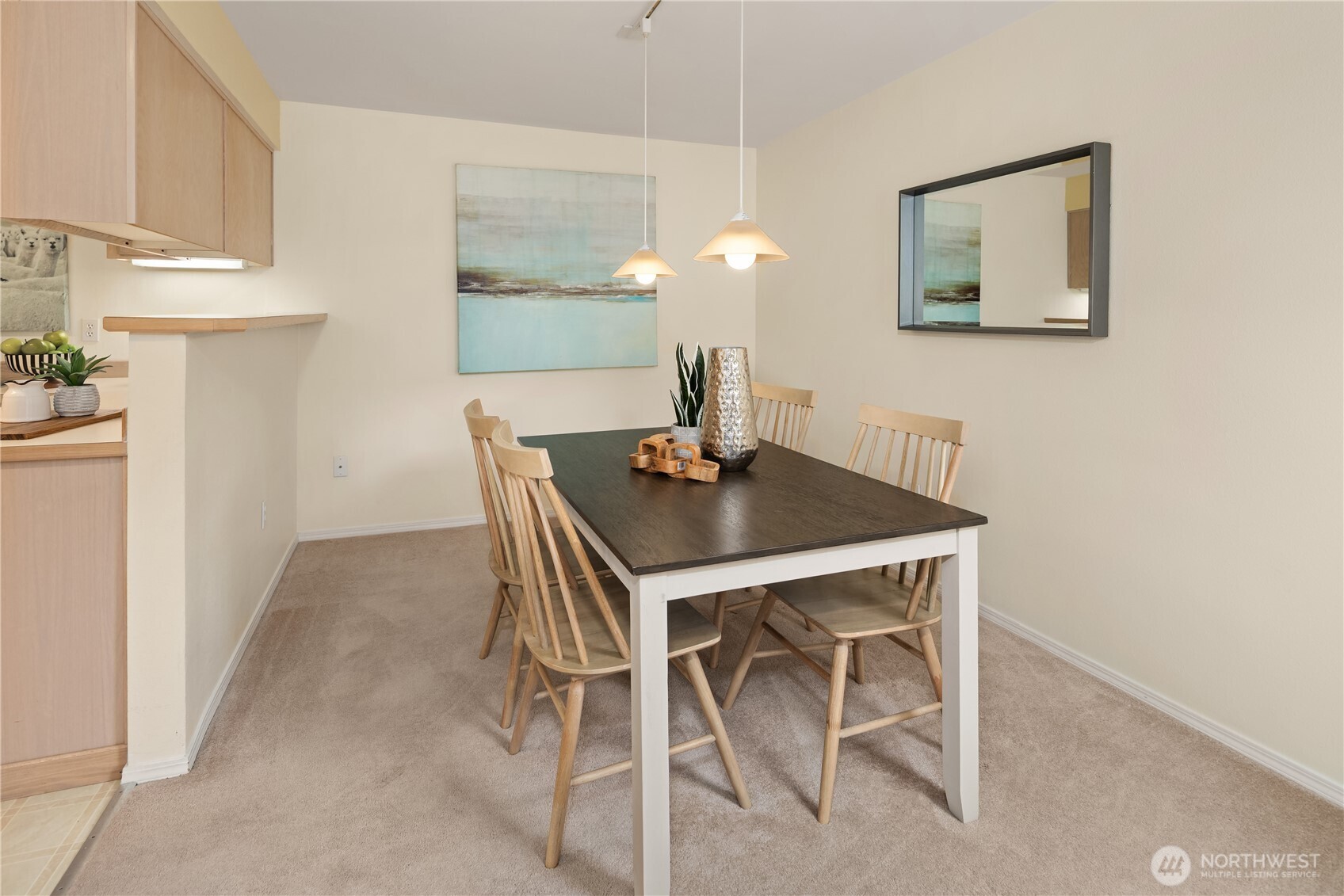Dedicated dining space