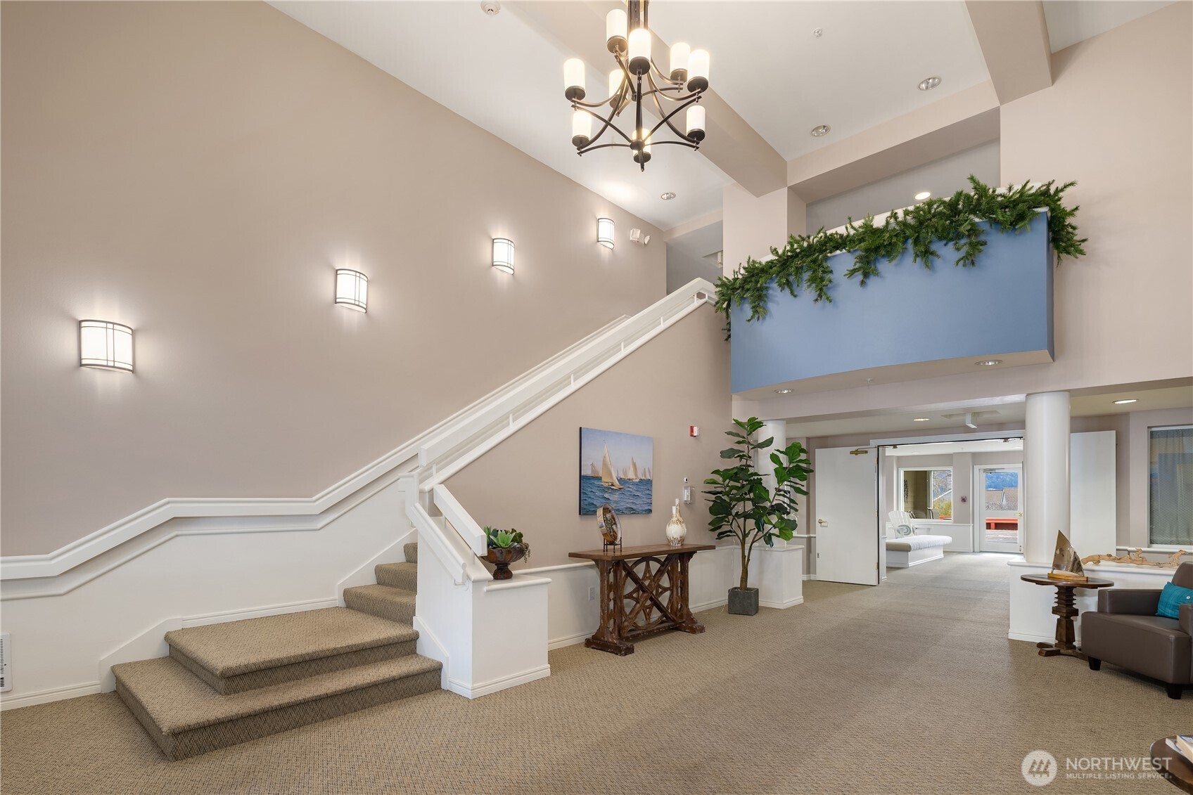 Welcoming lobby